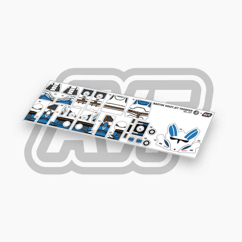 501st Jet Trooper Decals