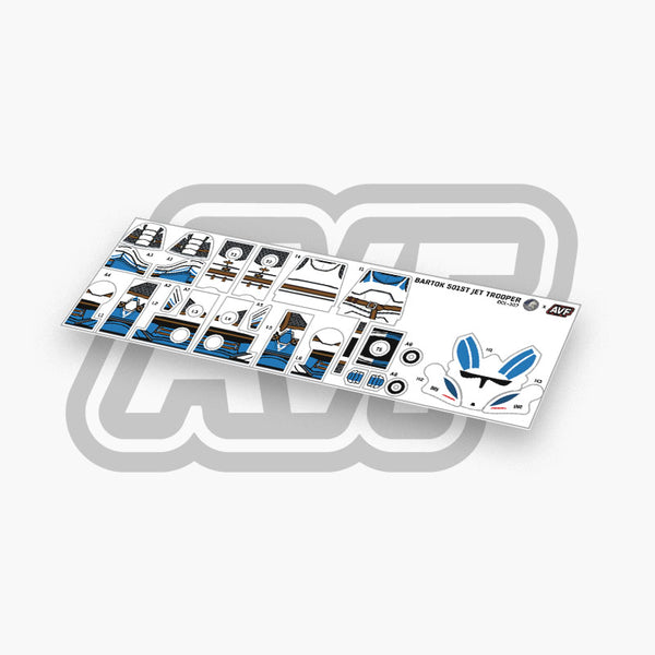 501st Jet Trooper Decals