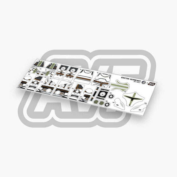 Sergeant Decals