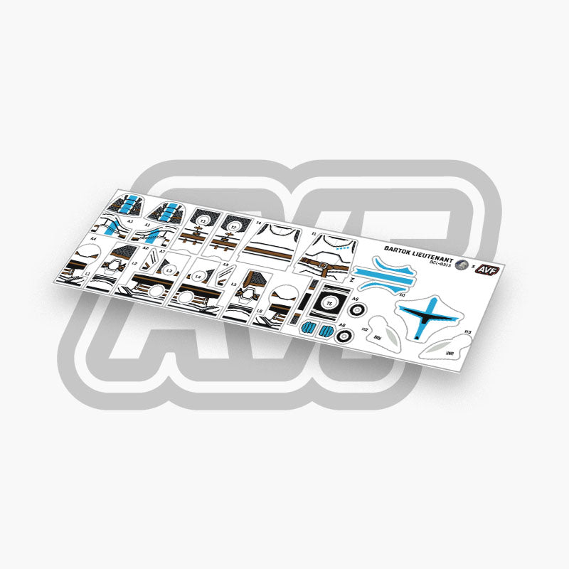 Lieutenant Decals