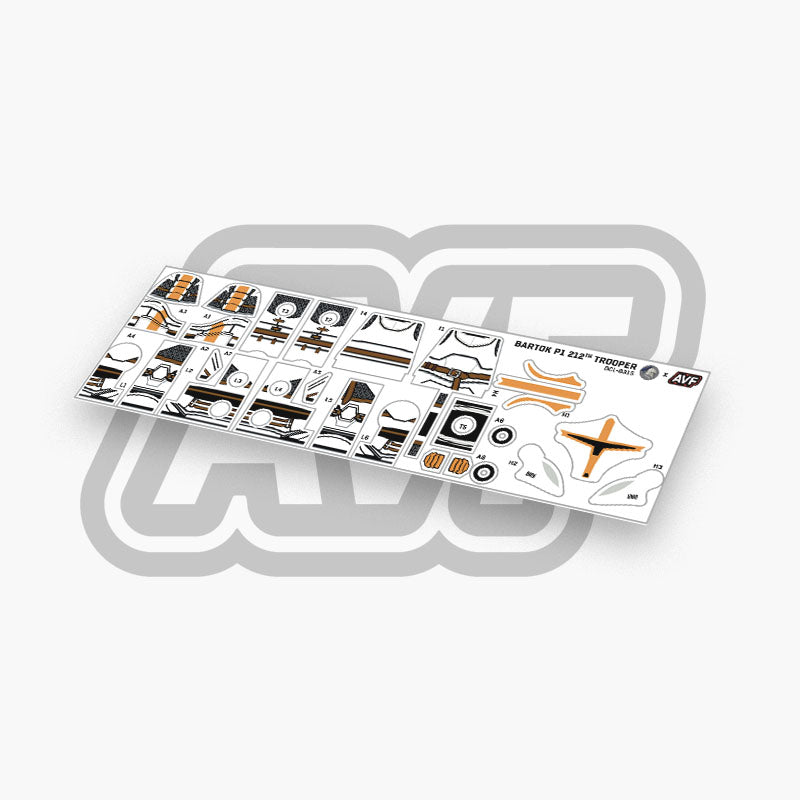 212th Trooper Decals