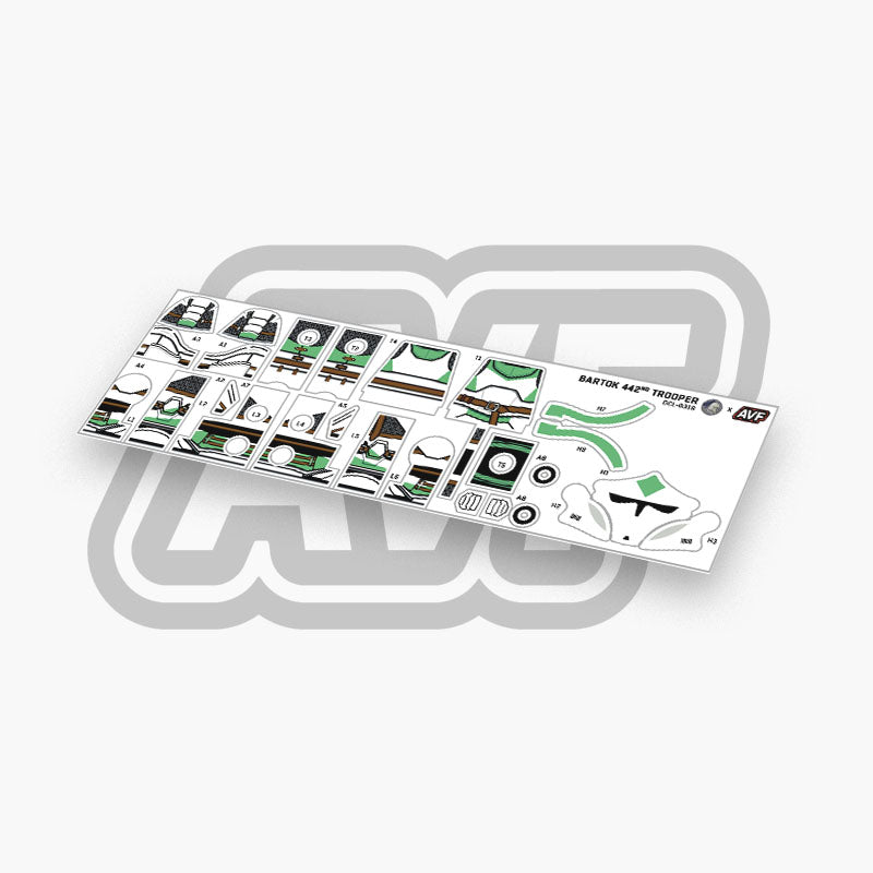 442nd Trooper Decals