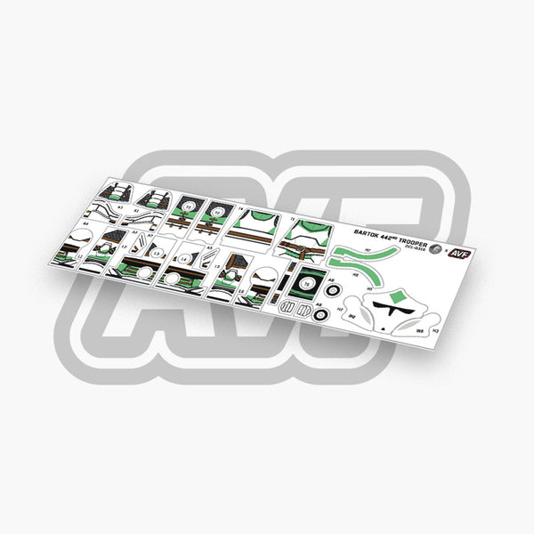 442nd Trooper Decals