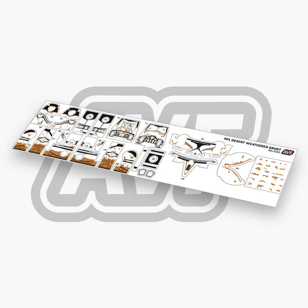 Clone Trooper Grunt Decals