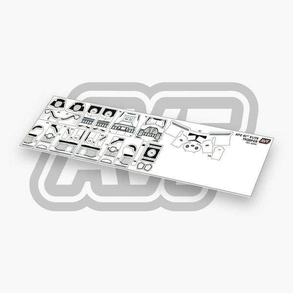 41st Trooper Decals