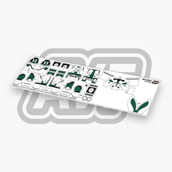 Commander Gree Decals