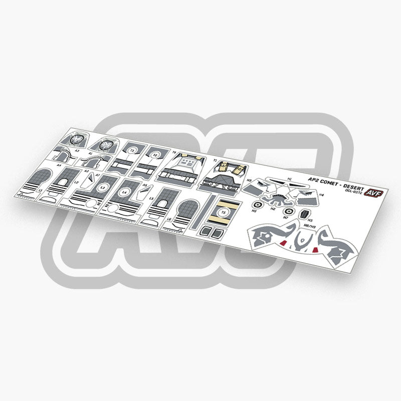 Comet Decals