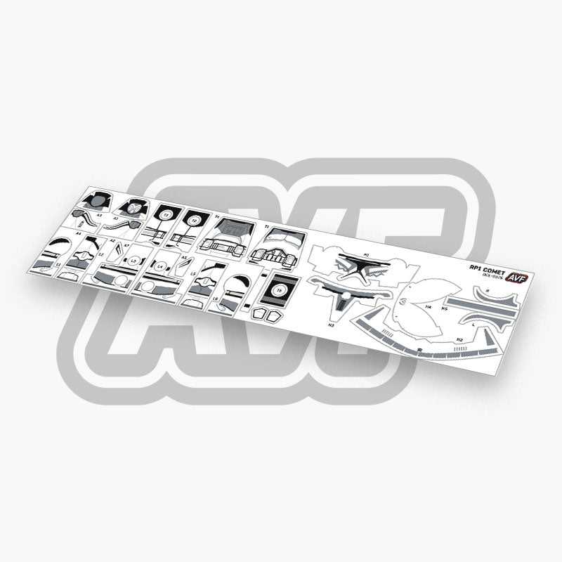 Comet Decals