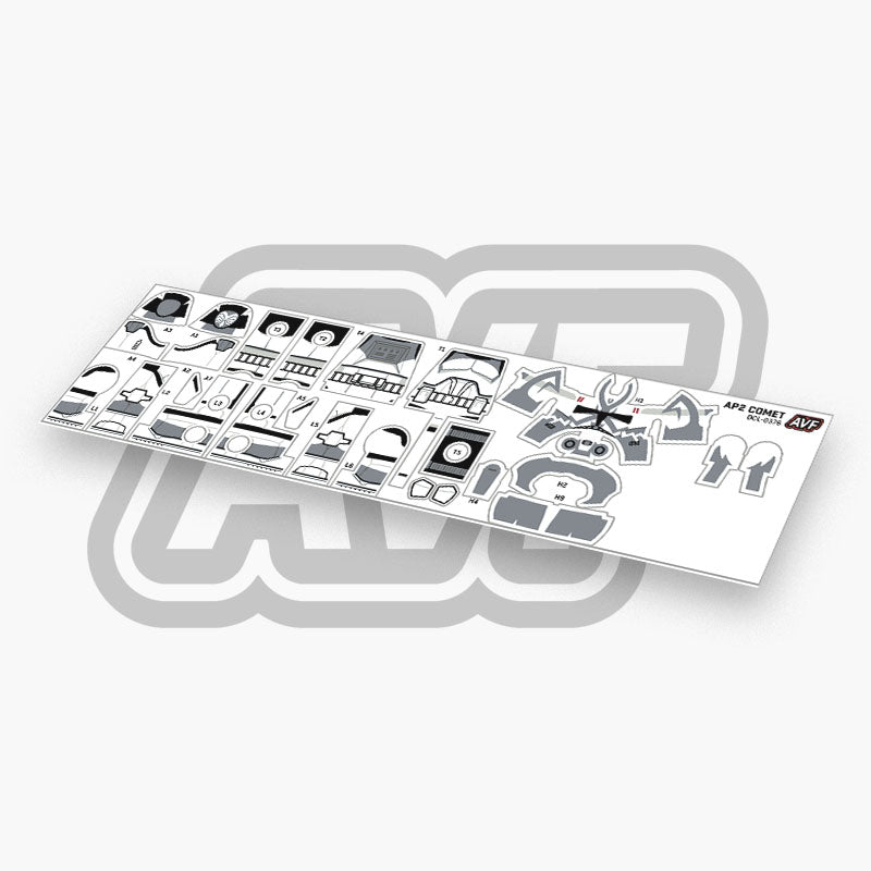 Comet Decals