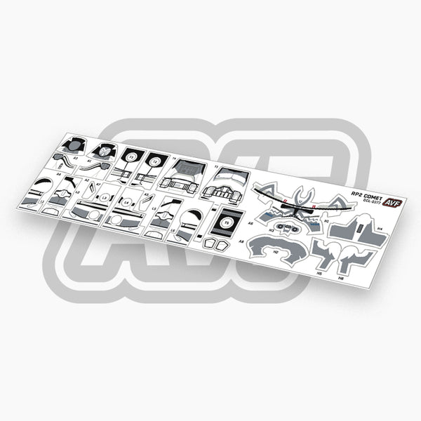 Comet Decals