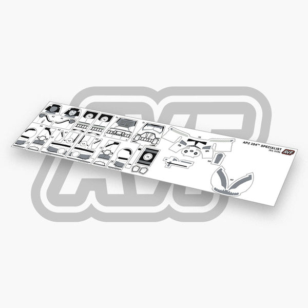 104th Specialist Decals