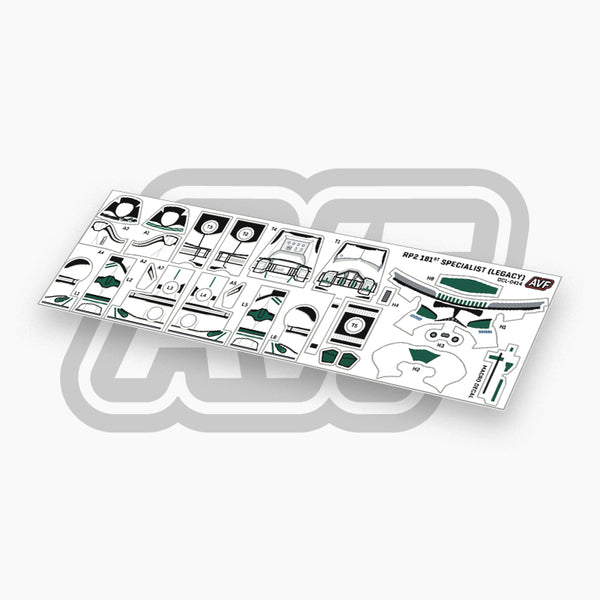 181st Specialist Decals