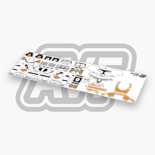 Commander Cody Decals