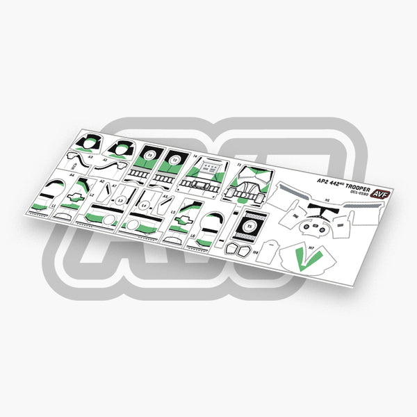 442nd Trooper Decals
