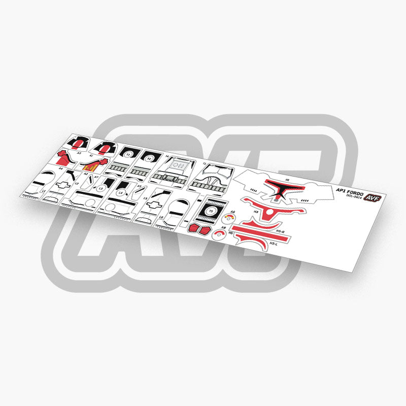 Captain Fordo Decals