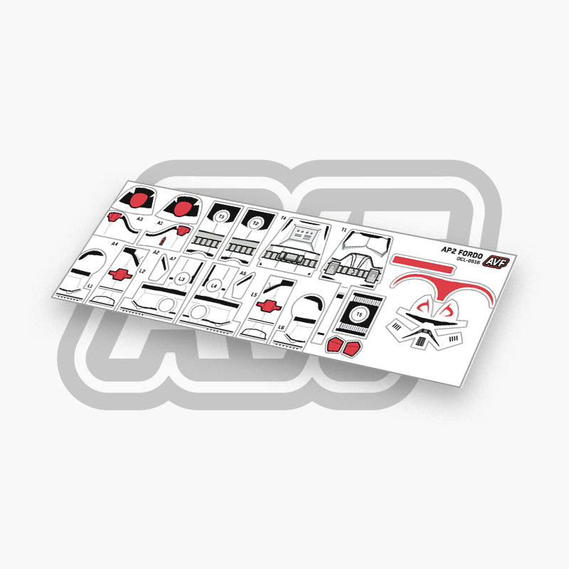 Captain Fordo Decals