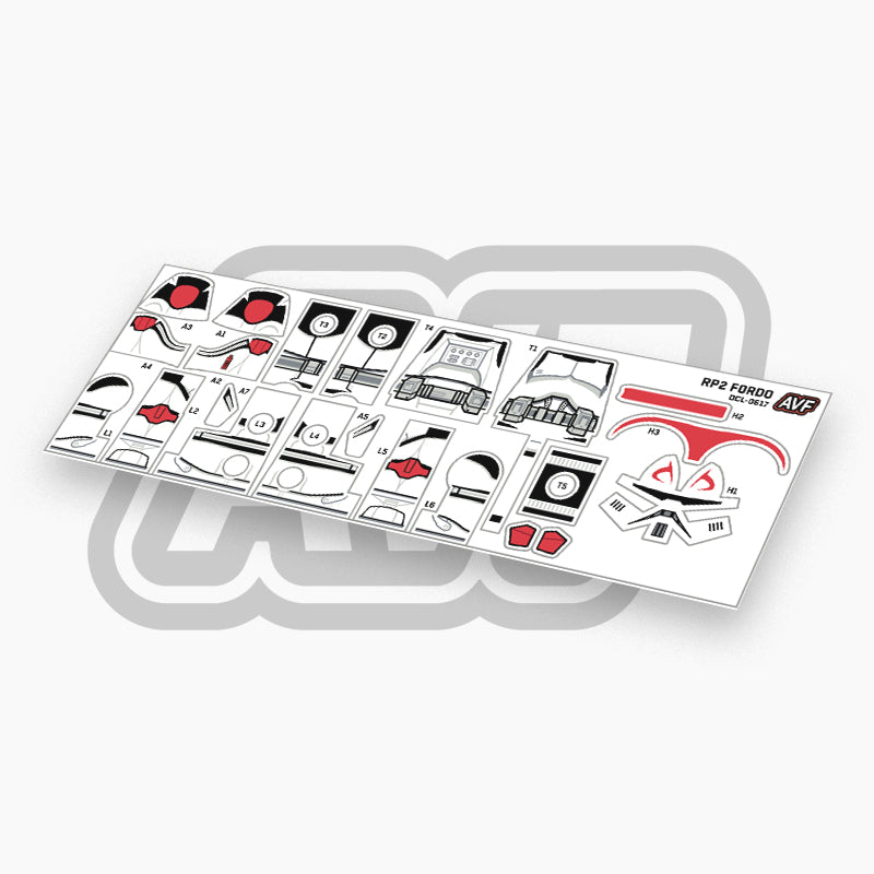Captain Fordo Decals
