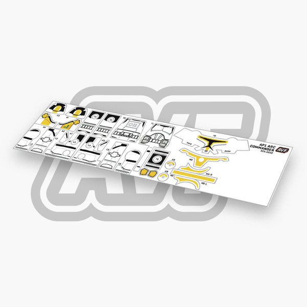 Commander Decals