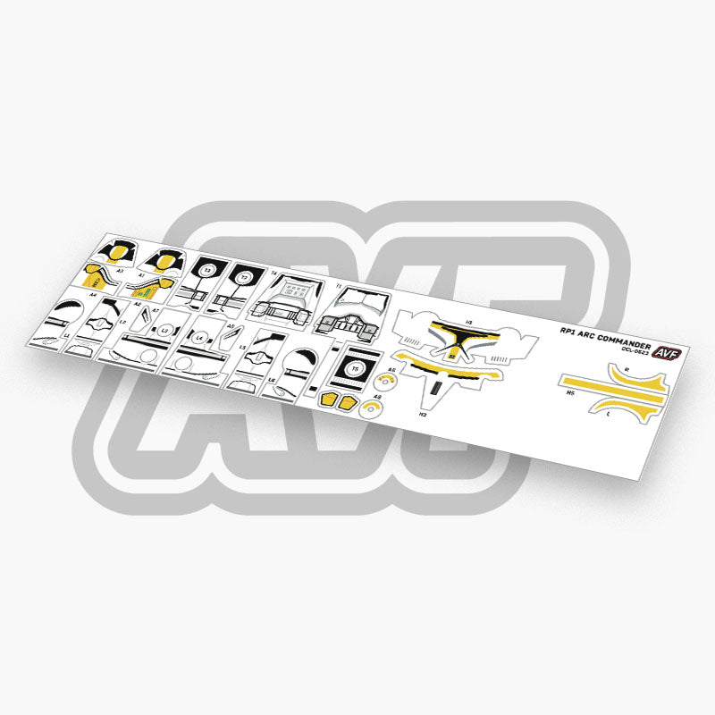Commander Decals