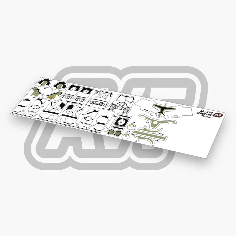 Sergeant Decals