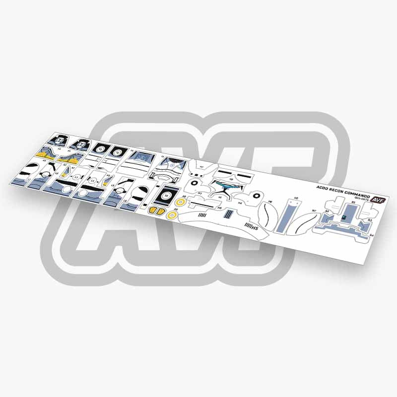 Recon Commando Decals