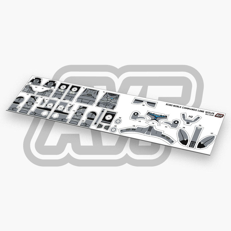 Noble Team Commando Decals