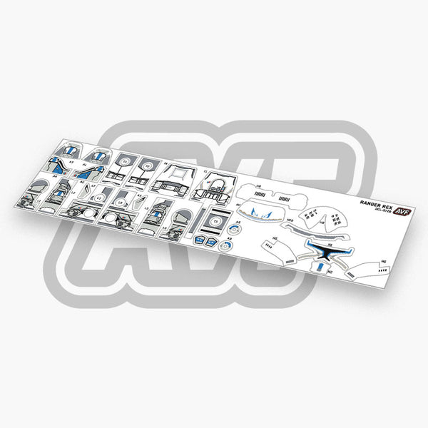 Captain Rex Decals