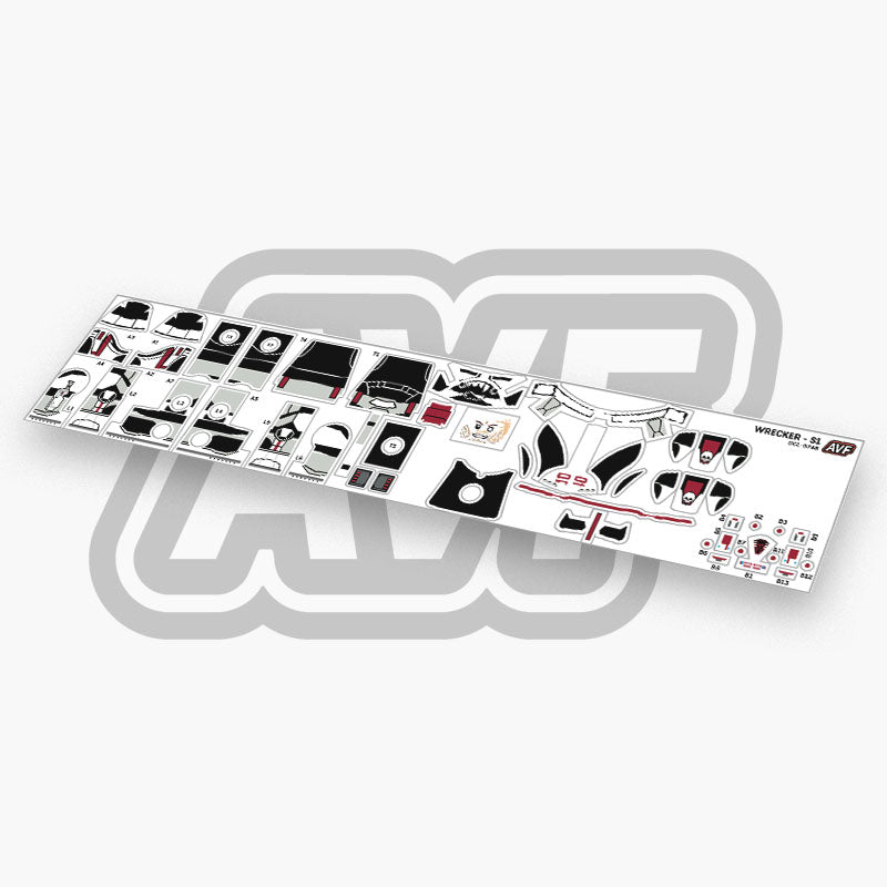 Wrecker Decals
