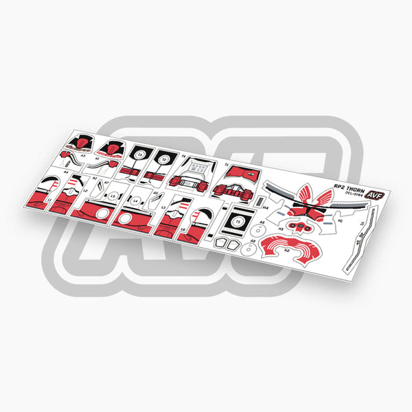 Commander Thorn Decals