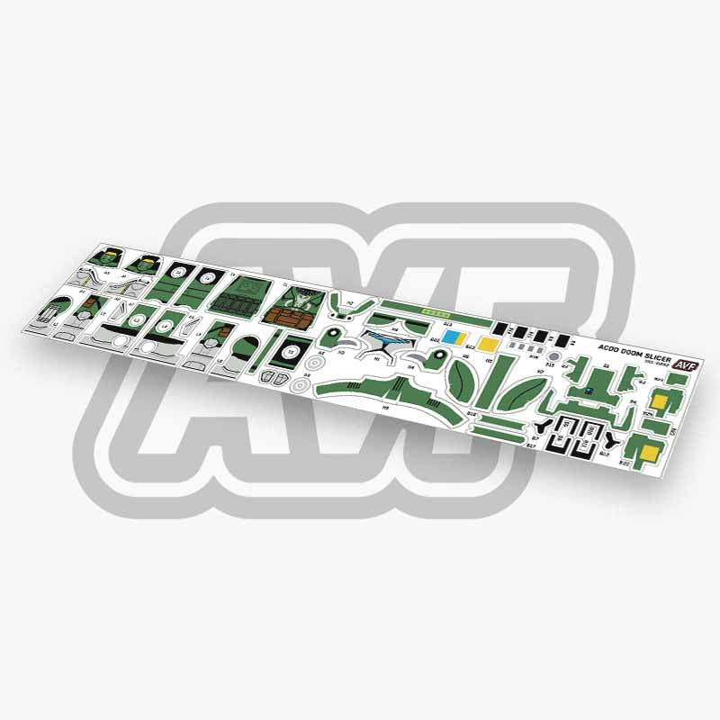 Doom Commando Decals