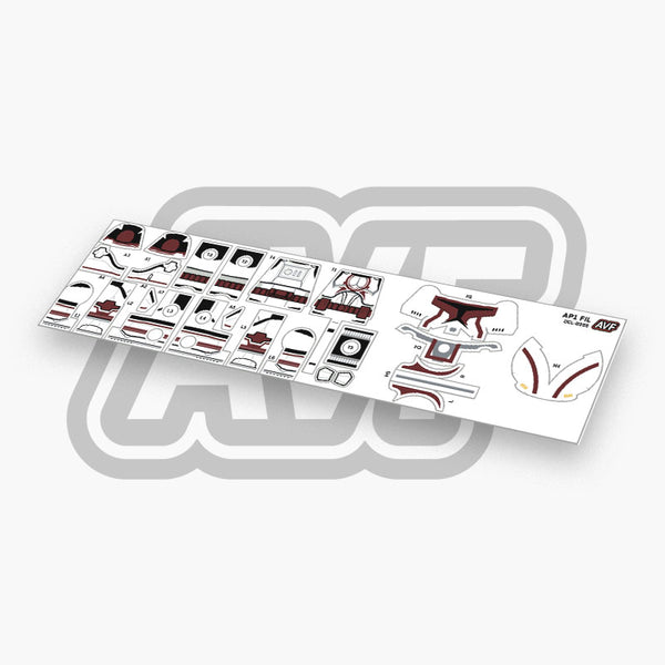 Commander Fil Decals