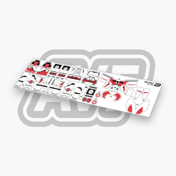 Captain Grey Decals