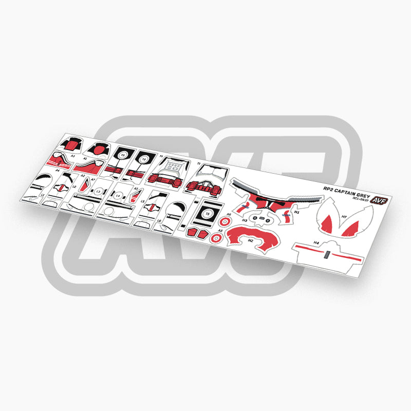 Captain Grey Decals