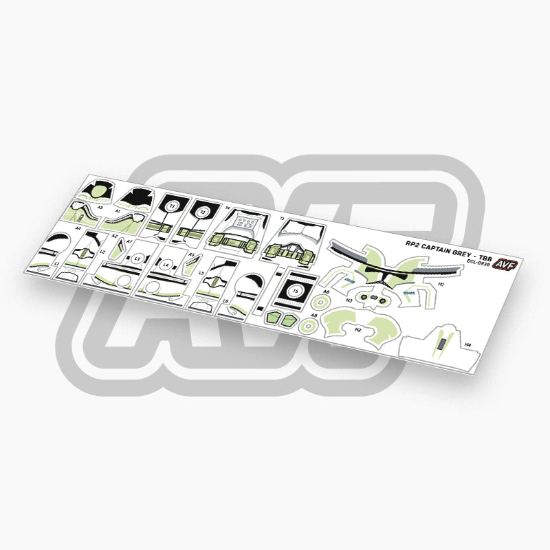 Captain Grey Decals