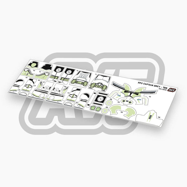 Captain Grey Decals