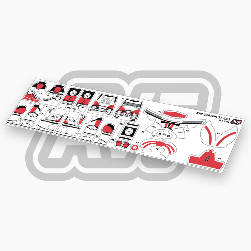 Captain Styles Decals