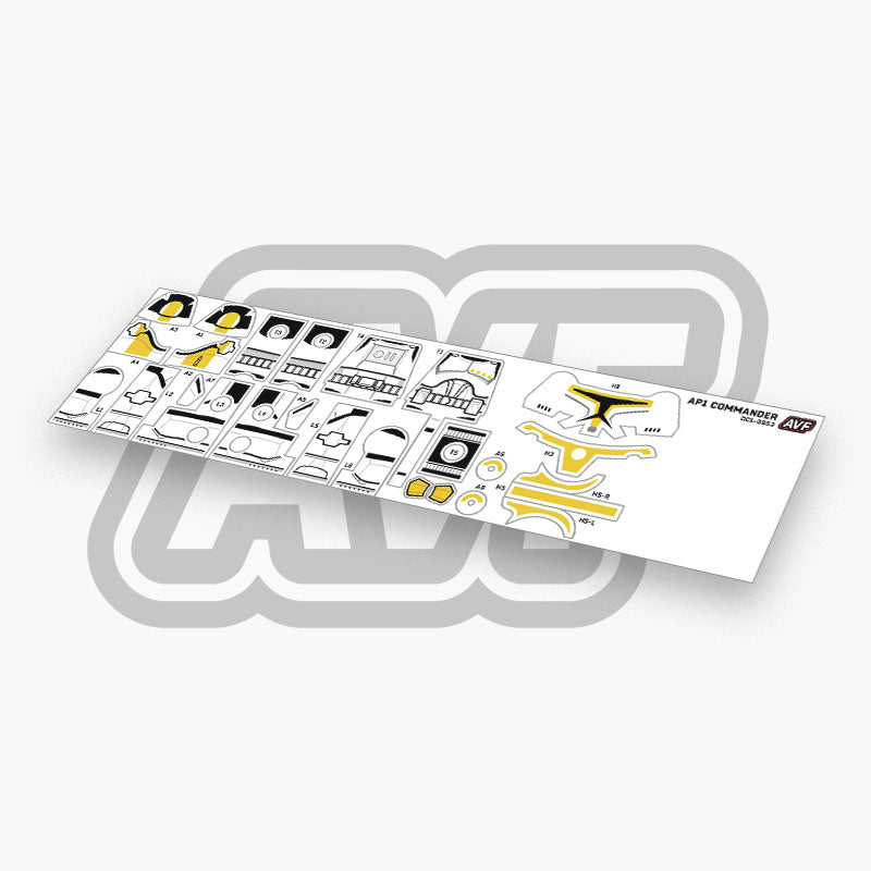 Commander Decals