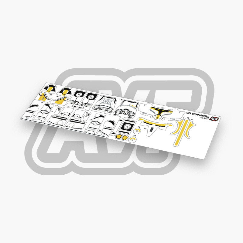 Commander Decals