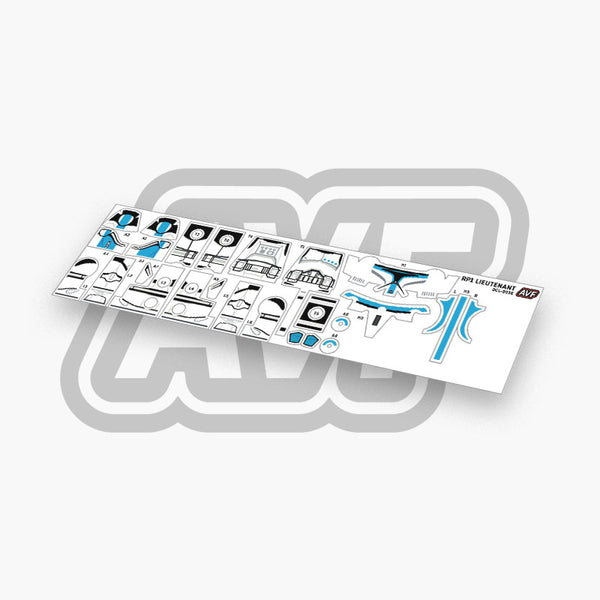 Lieutenant Decals