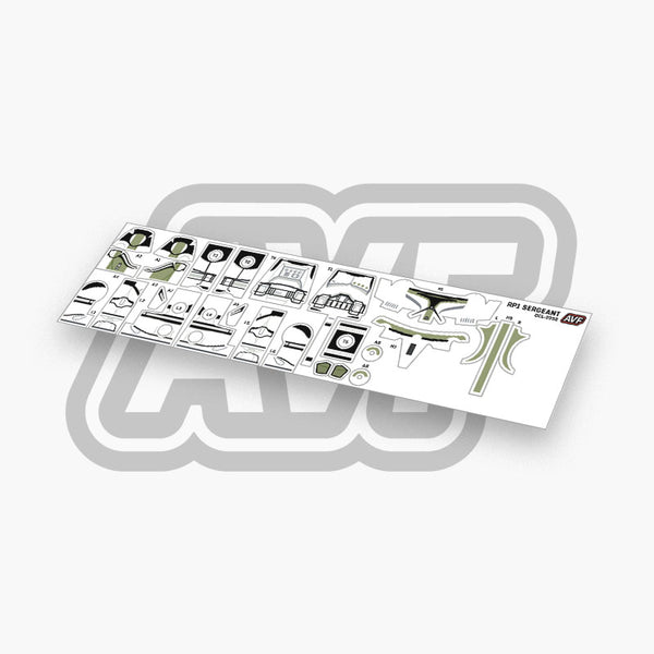 Sergeant Decals