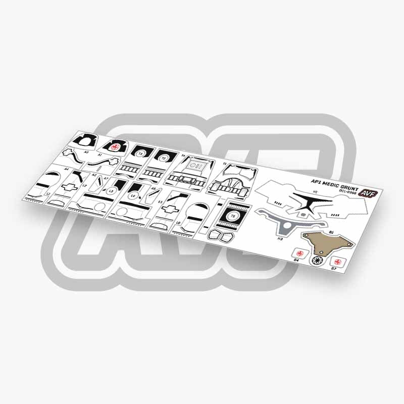 Medic Grunt Decals