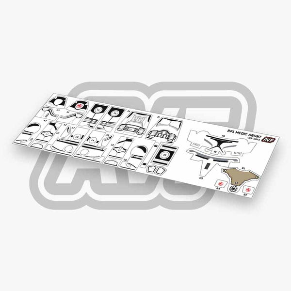 Medic Grunt Decals