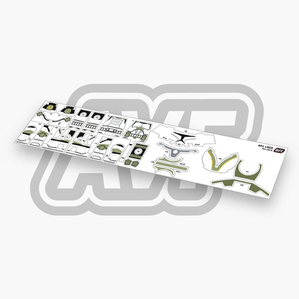 Captain Lock Decals
