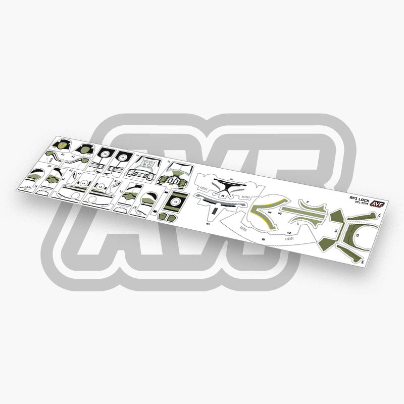 Captain Lock Decals