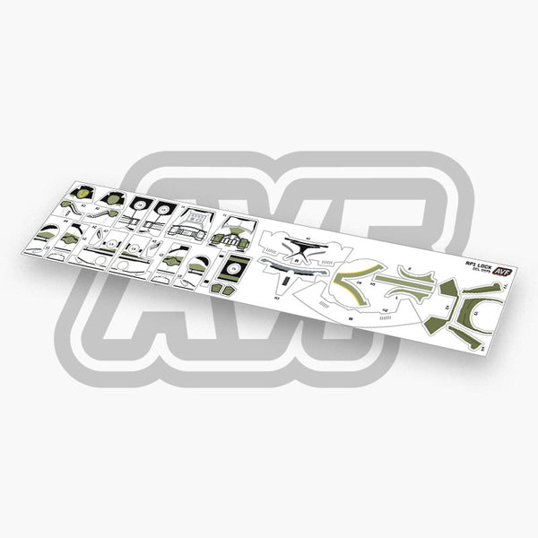 Captain Lock Decals