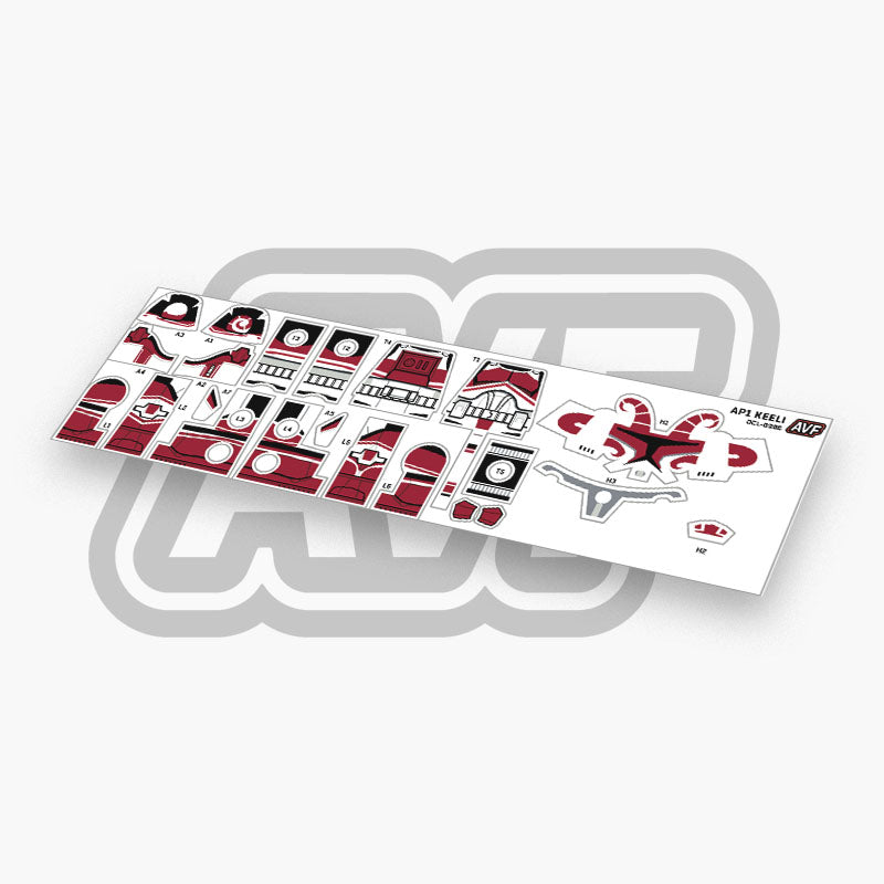 Captain Keeli Decals
