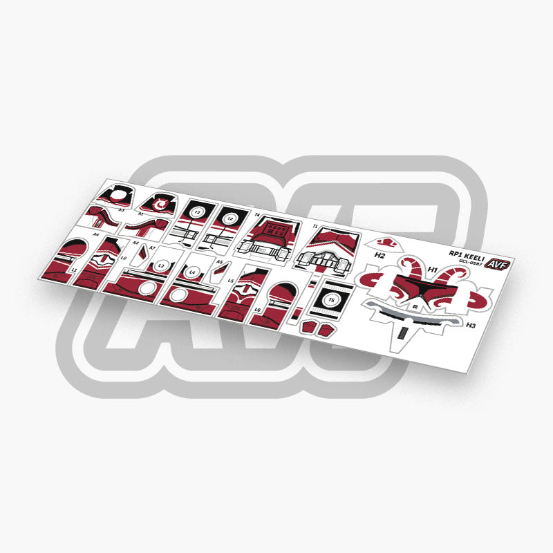 Captain Keeli Decals