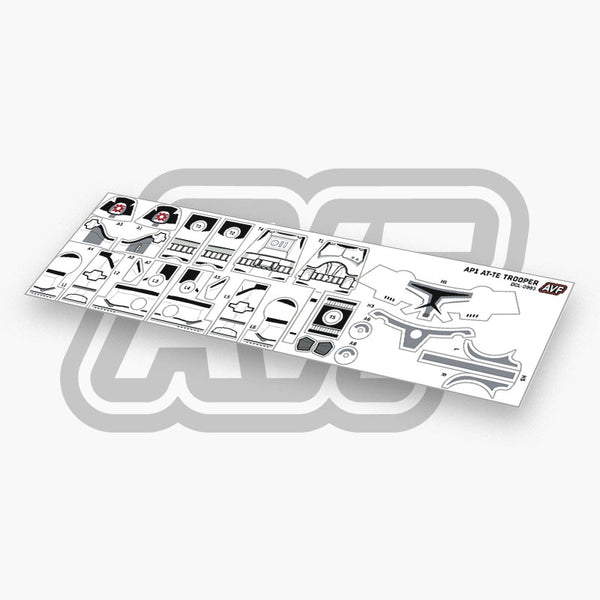 AT-TE Trooper Decals
