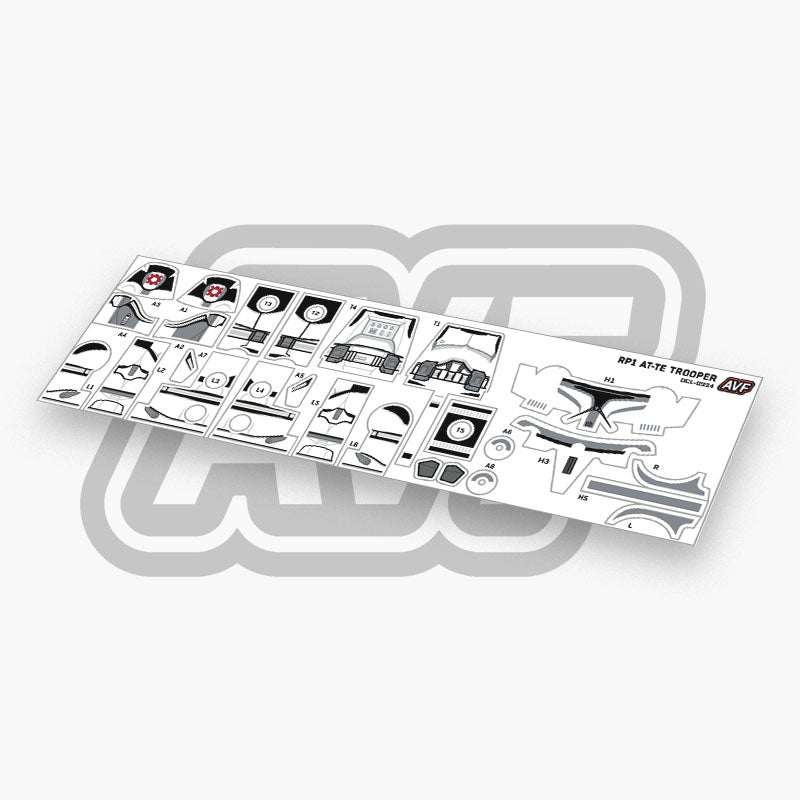 AT-TE Trooper Decals