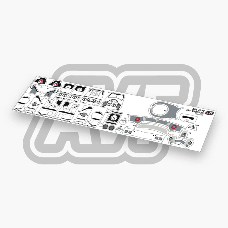 AT-TE ARF Trooper Decals